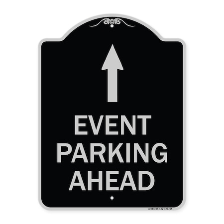 Signmission Parking & Post Kit Heavy-Gauge Aluminum Architectural Sign, 24" x 18", BS-1824-23366 A-DES-BS-1824-23366